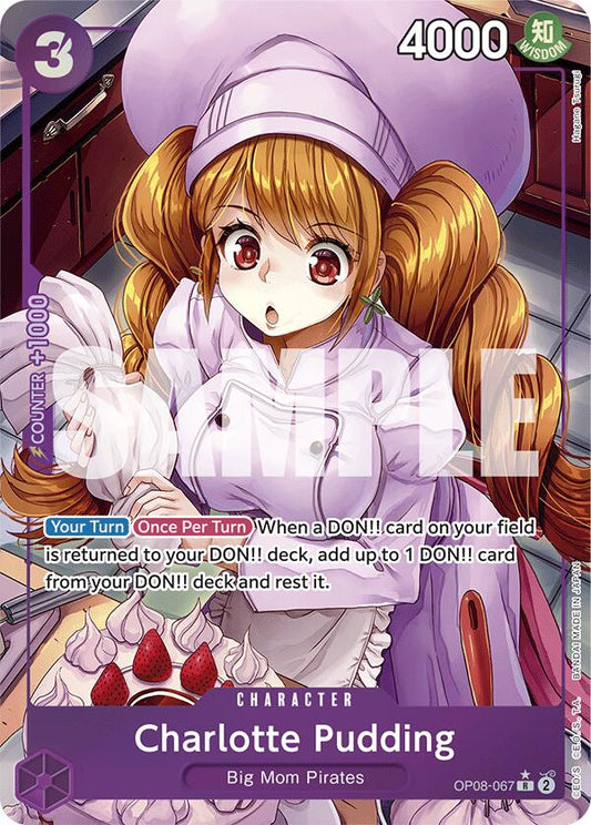 One Piece Card Game: Charlotte Pudding (067) (Parallel) card image