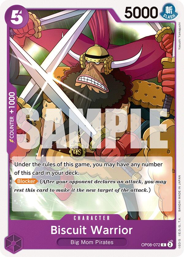 One Piece Card Game: Biscuit Warrior card image