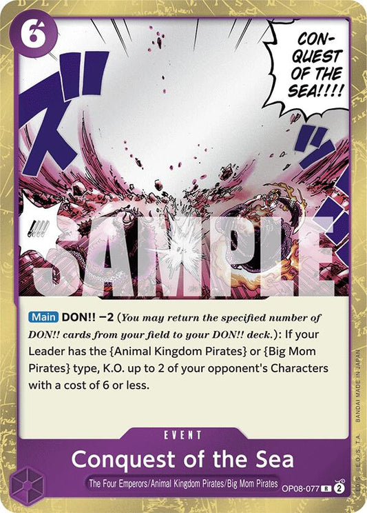 One Piece Card Game: Conquest of the Sea card image