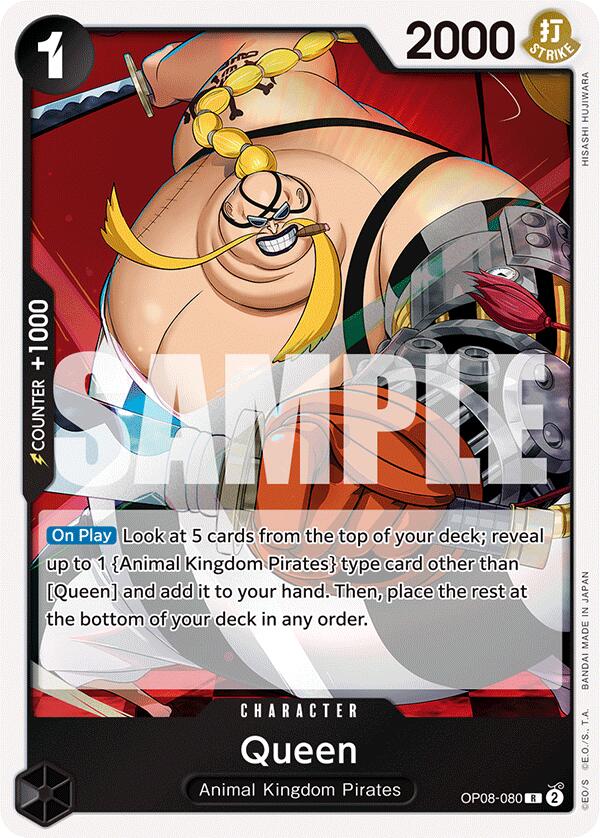 One Piece Card Game: Queen card image