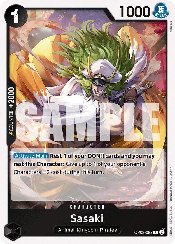 One Piece Card Game: Sasaki card image