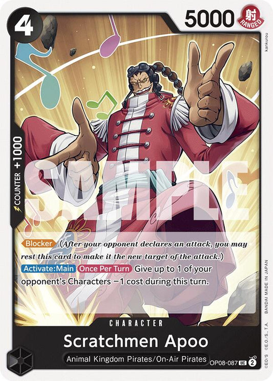 One Piece Card Game: Scratchmen Apoo card image