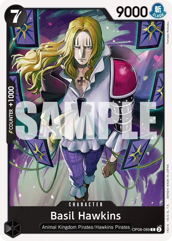 One Piece Card Game: Basil Hawkins card image