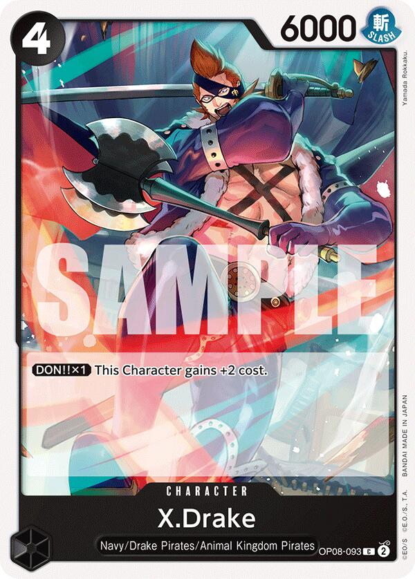 One Piece Card Game: X.Drake card image