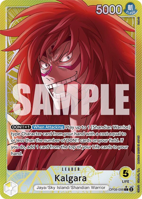 One Piece Card Game: Kalgara (098) (Parallel) card image