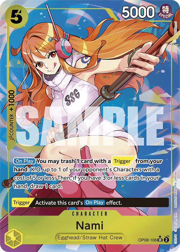 One Piece Card Game: Nami (Parallel) card image