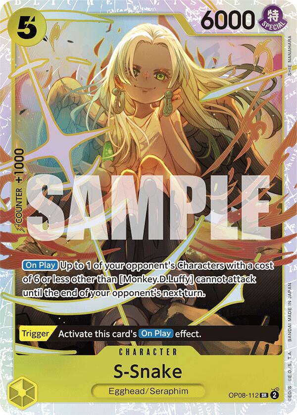 One Piece Card Game: S-Snake card image