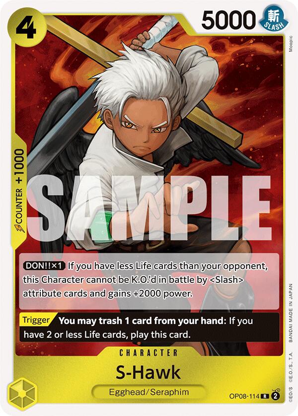 One Piece Card Game: S-Hawk card image