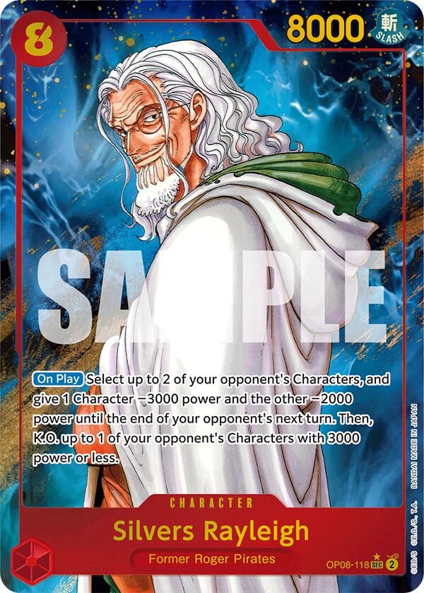 One Piece Card Game: Silvers Rayleigh (Parallel) card image