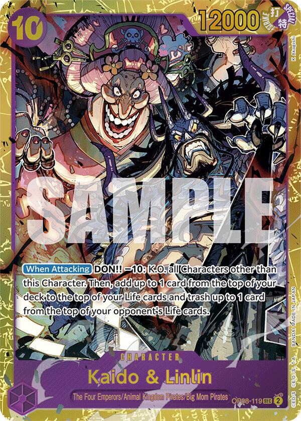 One Piece Card Game: Kaido & Linlin card image