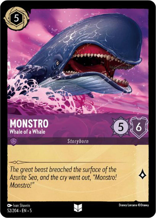 Disney Lorcana: Monstro - Whale of a Whale card image