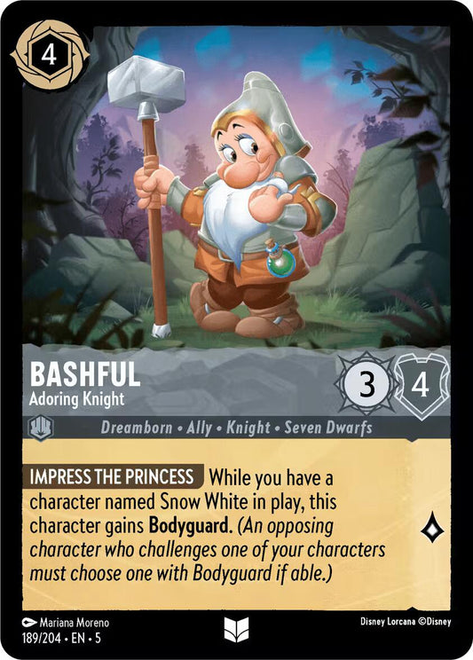 Disney Lorcana: Bashful - Adoring Knight card image