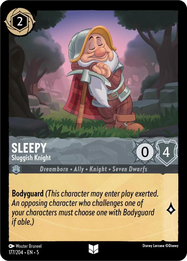 Disney Lorcana: Sleepy - Sluggish Knight card image