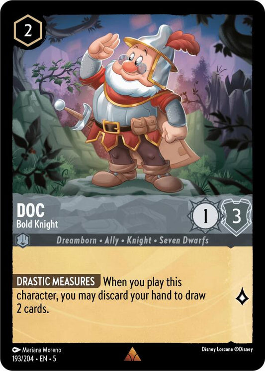 Disney Lorcana: Doc - Bold Knight card image