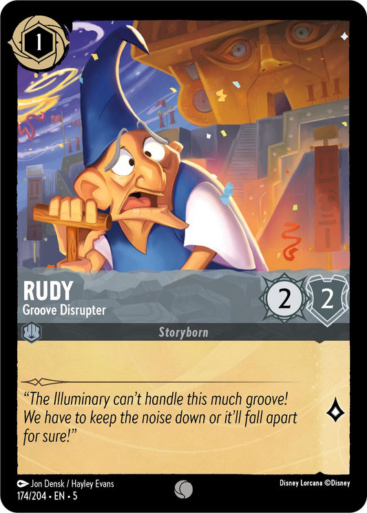 Disney Lorcana: Rudy - Groove Disrupter card image