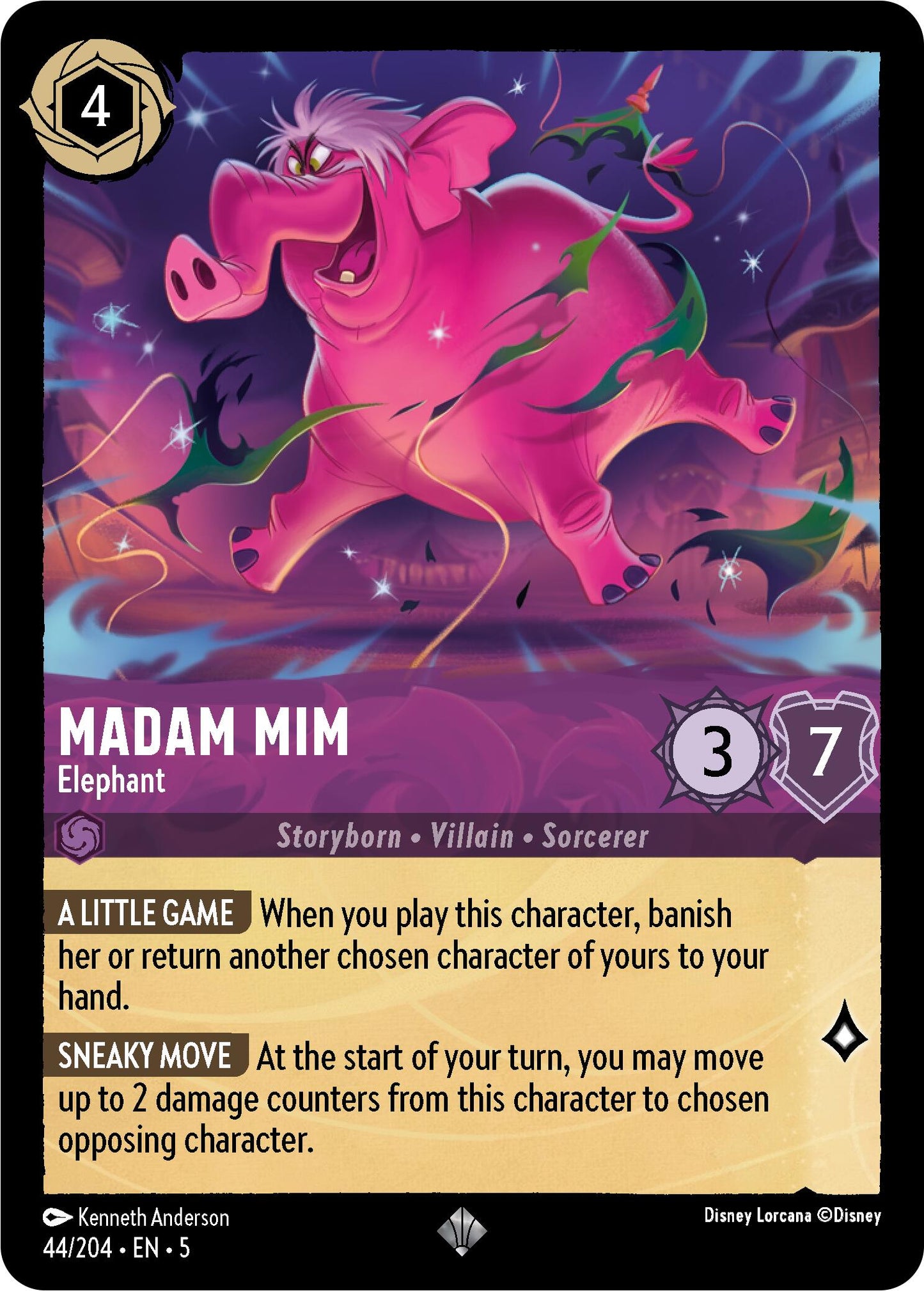 Disney Lorcana: Madam Mim - Elephant card image