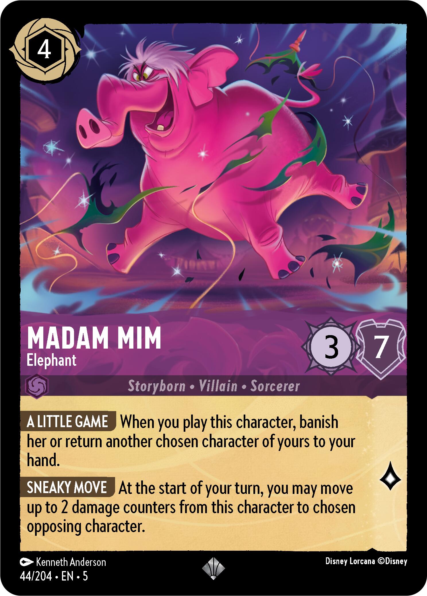 Disney Lorcana: Madam Mim - Elephant card image