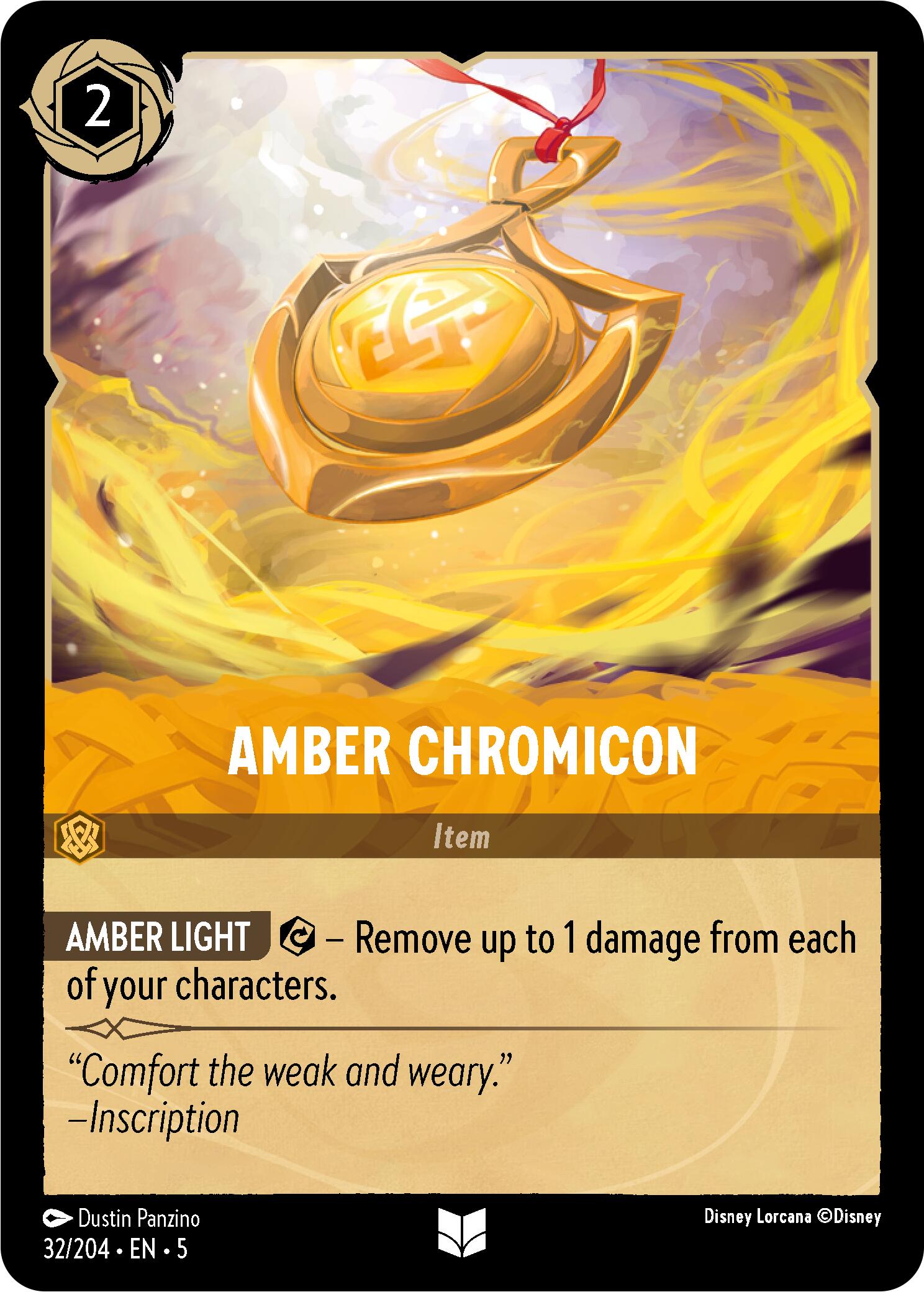 Disney Lorcana: Amber Chromicon card image