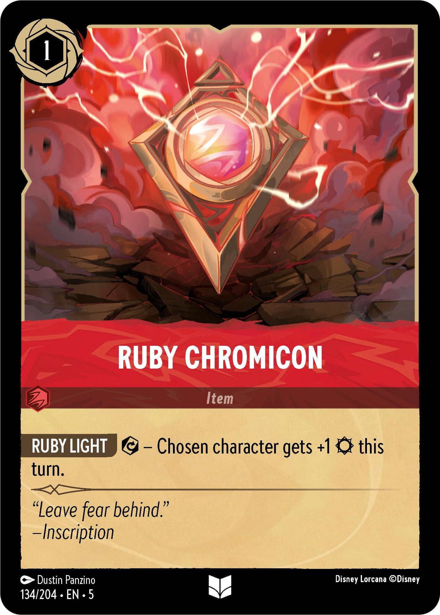 Disney Lorcana: Ruby Chromicon card image