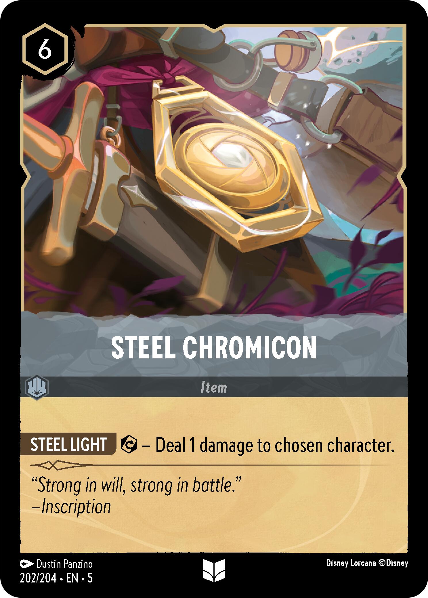 Disney Lorcana: Steel Chromicon card image