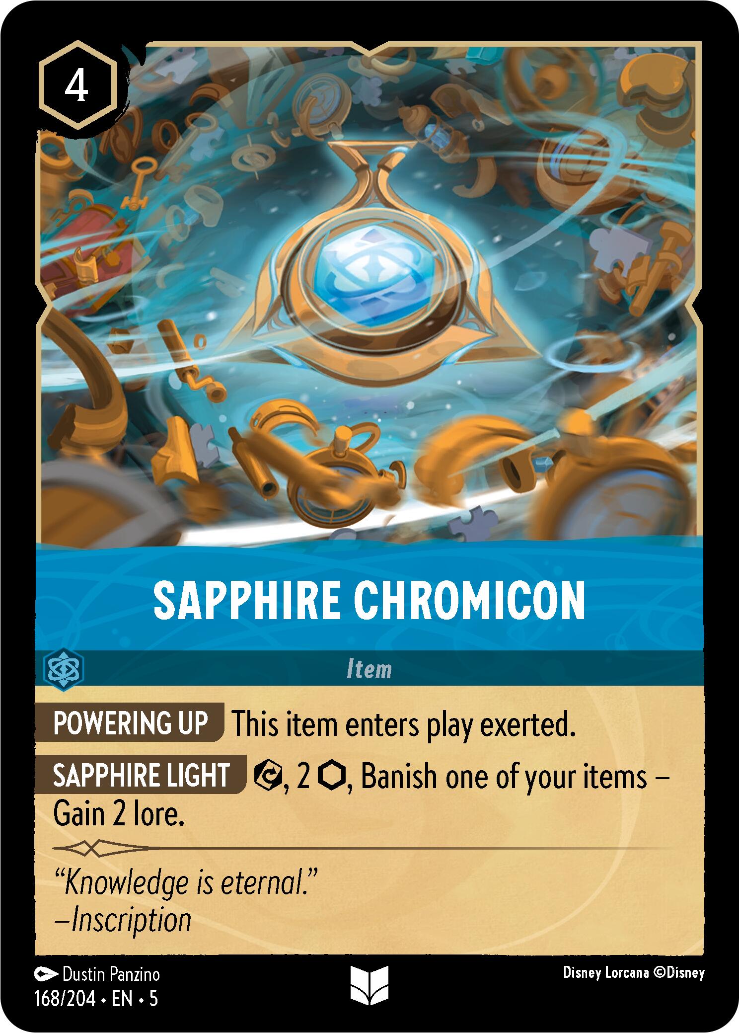 Disney Lorcana: Sapphire Chromicon card image