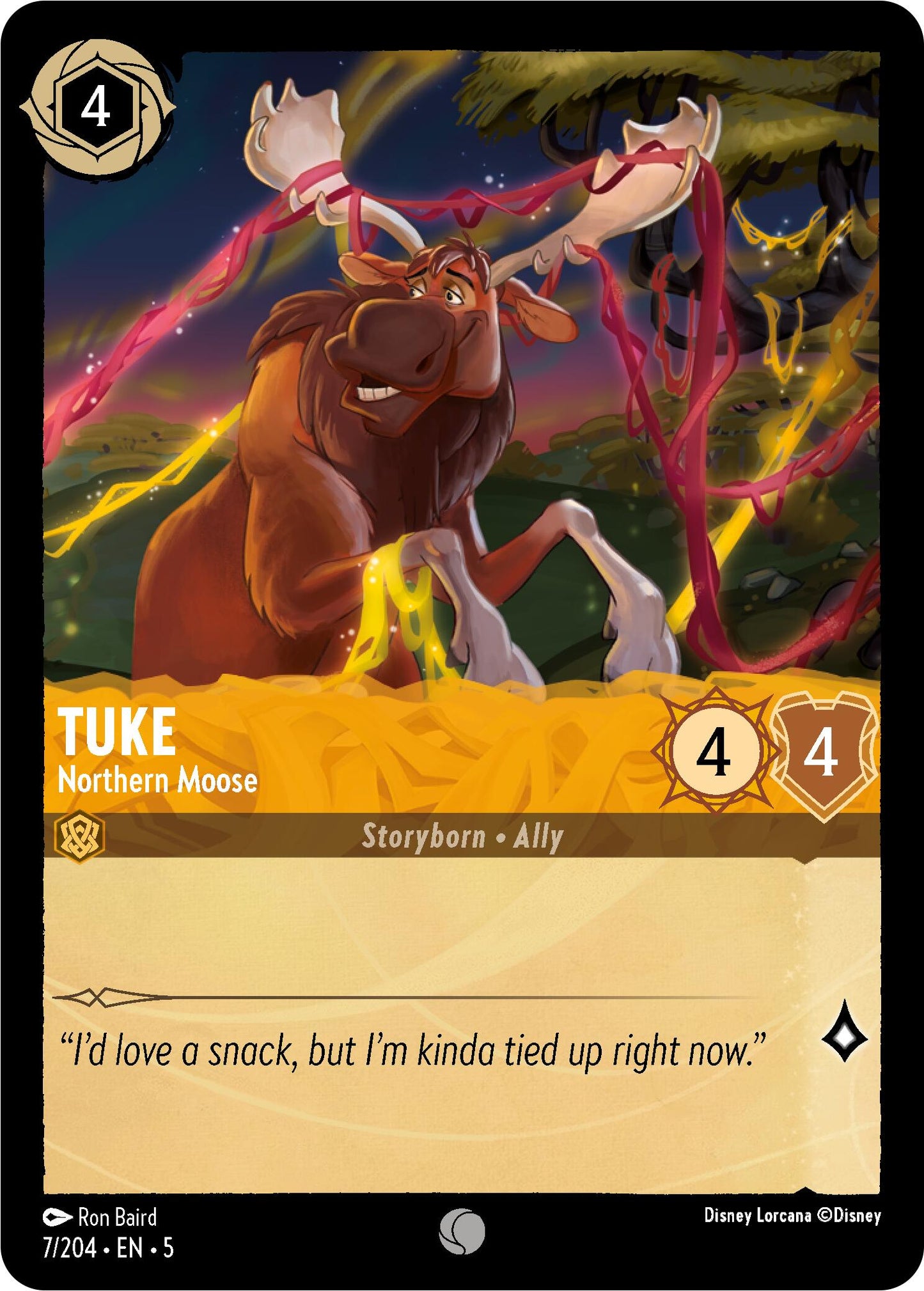 Disney Lorcana: Tuke - Northern Moose card image