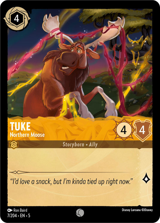 Disney Lorcana: Tuke - Northern Moose card image