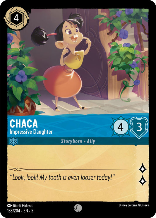 Disney Lorcana: Chaca - Impressive Daughter card image