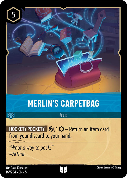 Disney Lorcana: Merlin's Carpetbag card image