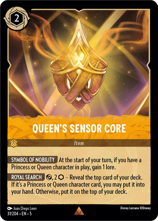 Disney Lorcana: Queen's Sensor Core card image