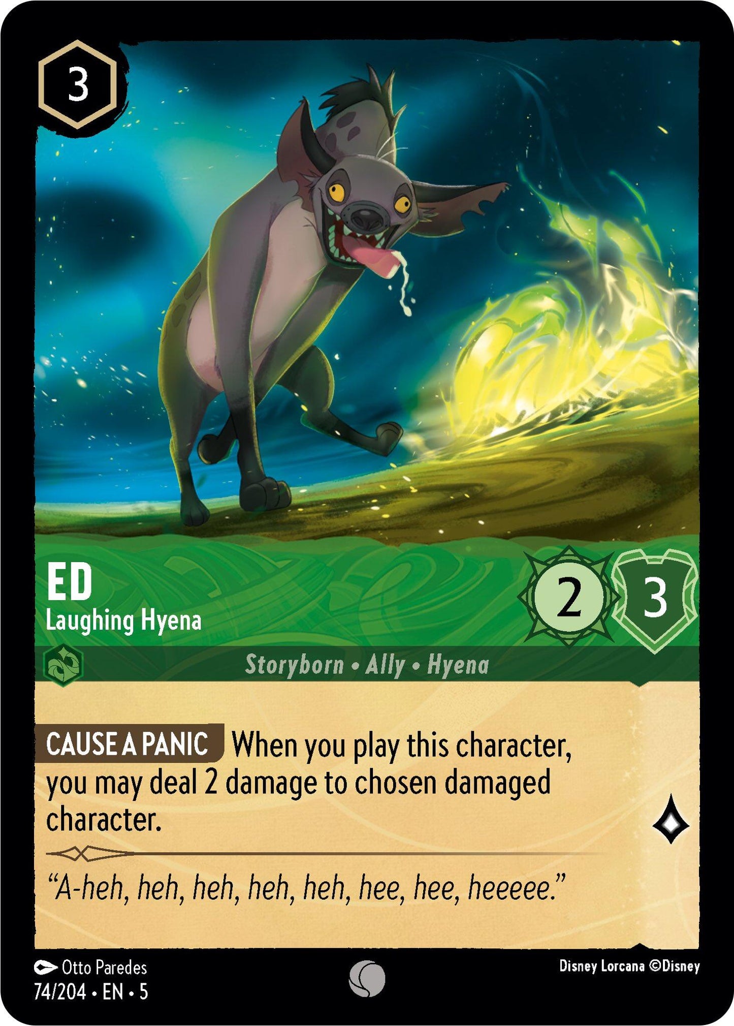 Disney Lorcana: Ed - Laughing Hyena card image