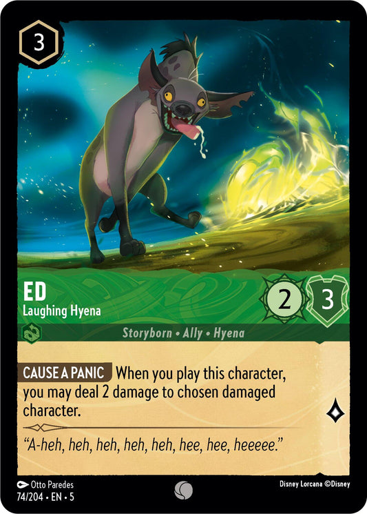 Disney Lorcana: Ed - Laughing Hyena card image