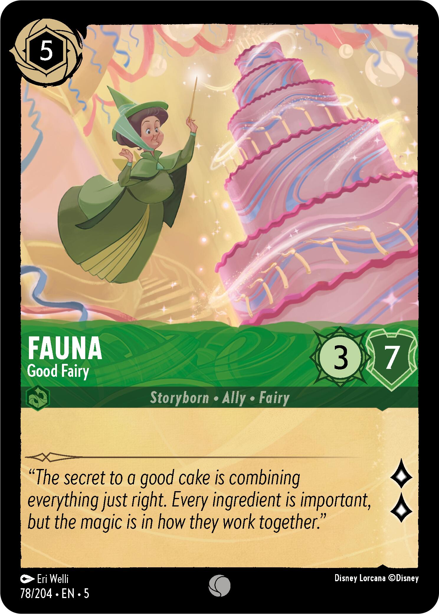 Disney Lorcana: Fauna - Good Fairy card image