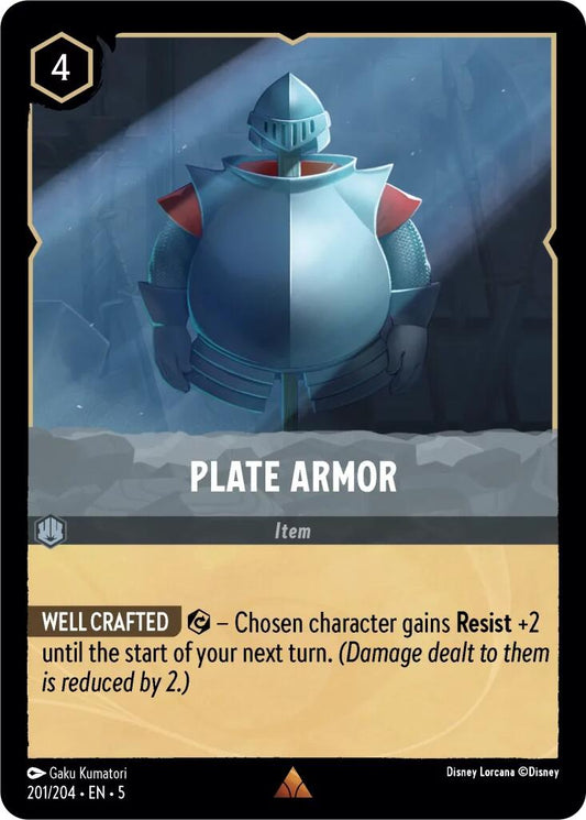 Disney Lorcana: Plate Armor card image