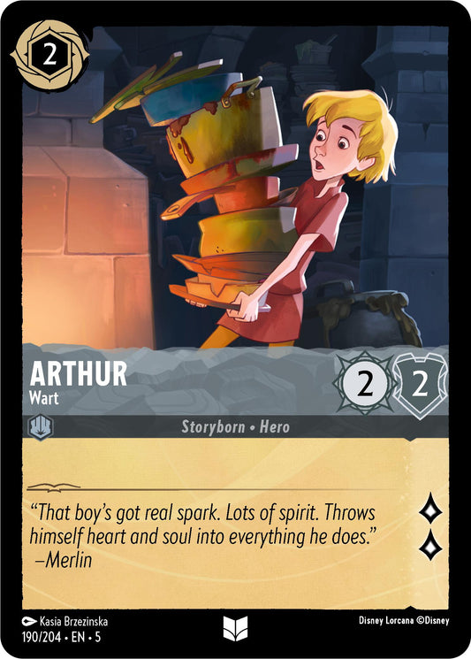 Disney Lorcana: Arthur - Wart card image