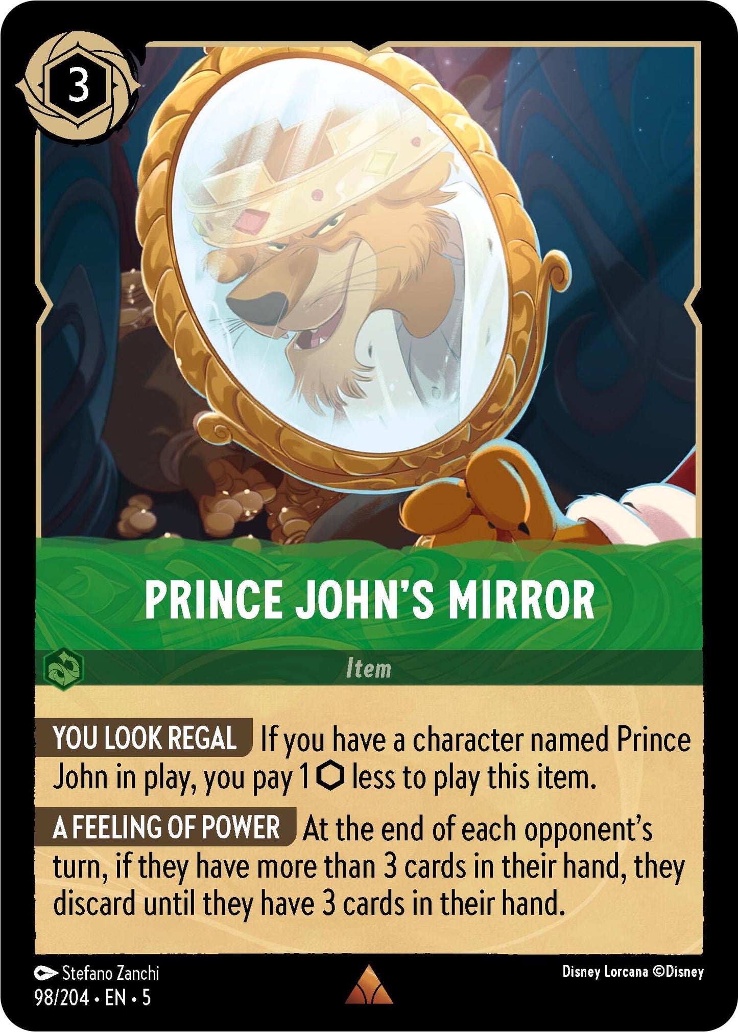 Disney Lorcana: Prince John's Mirror card image