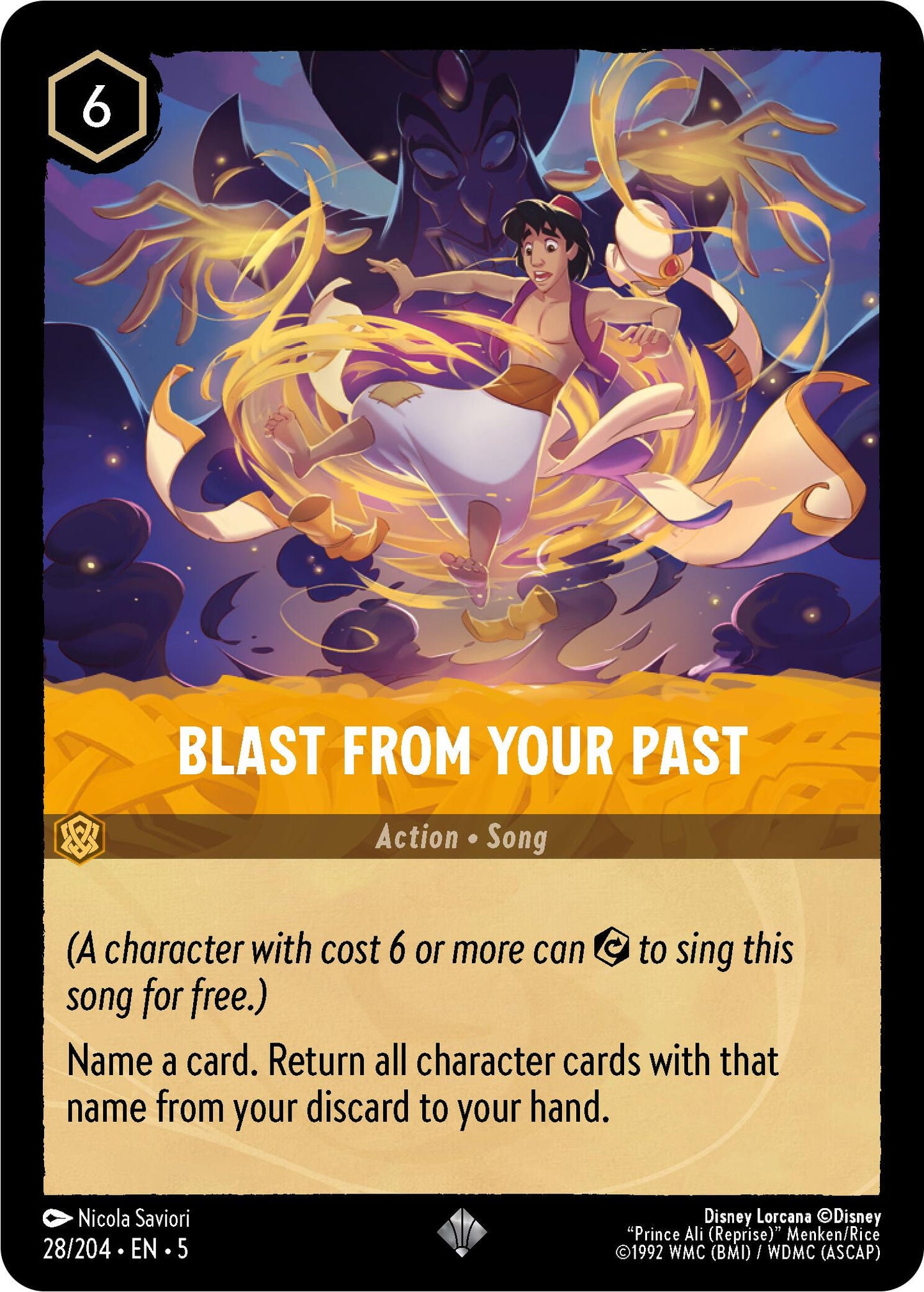 Disney Lorcana: Blast From Your Past card image