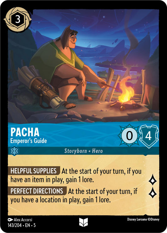 Disney Lorcana: Pacha - Emperor's Guide card image