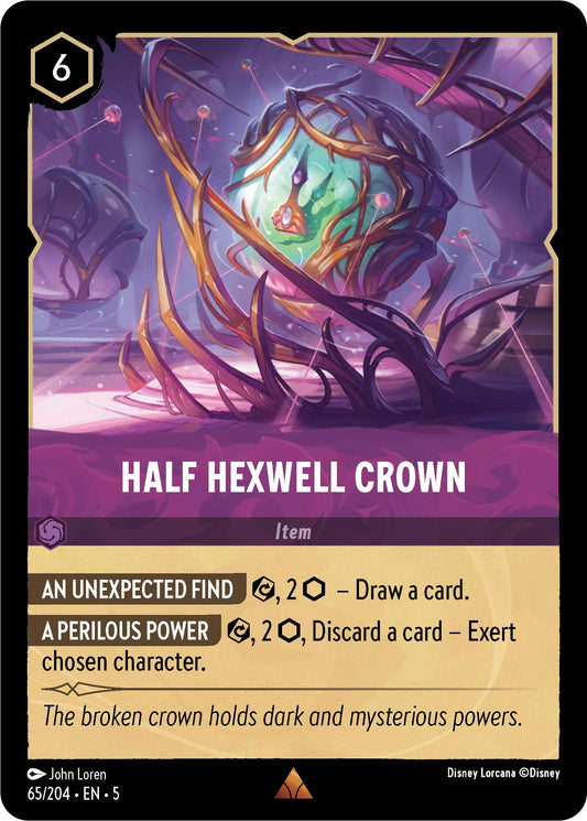 Disney Lorcana: Half Hexwell Crown card image