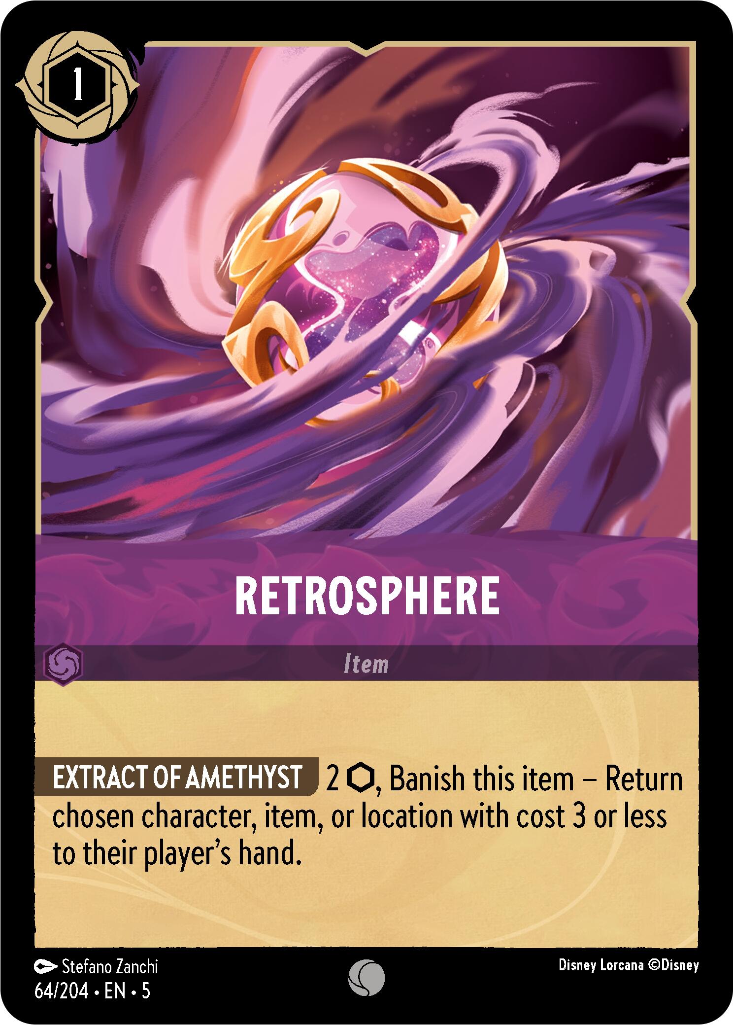 Disney Lorcana: Retrosphere card image