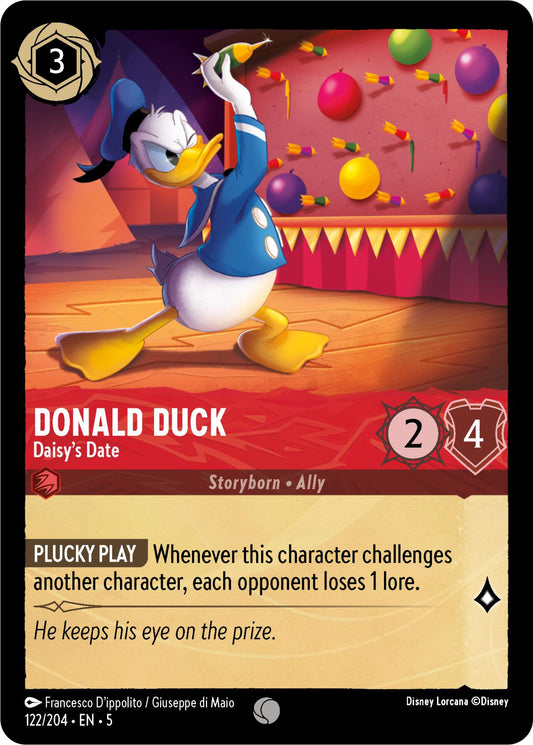 Disney Lorcana: Donald Duck - Daisy's Date card image