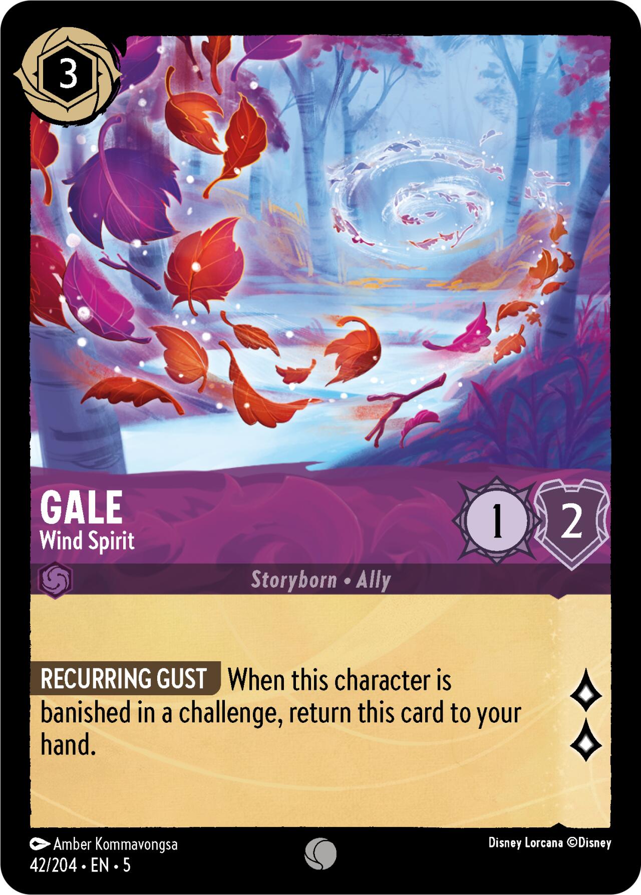 Disney Lorcana: Gale - Wind Spirit card image