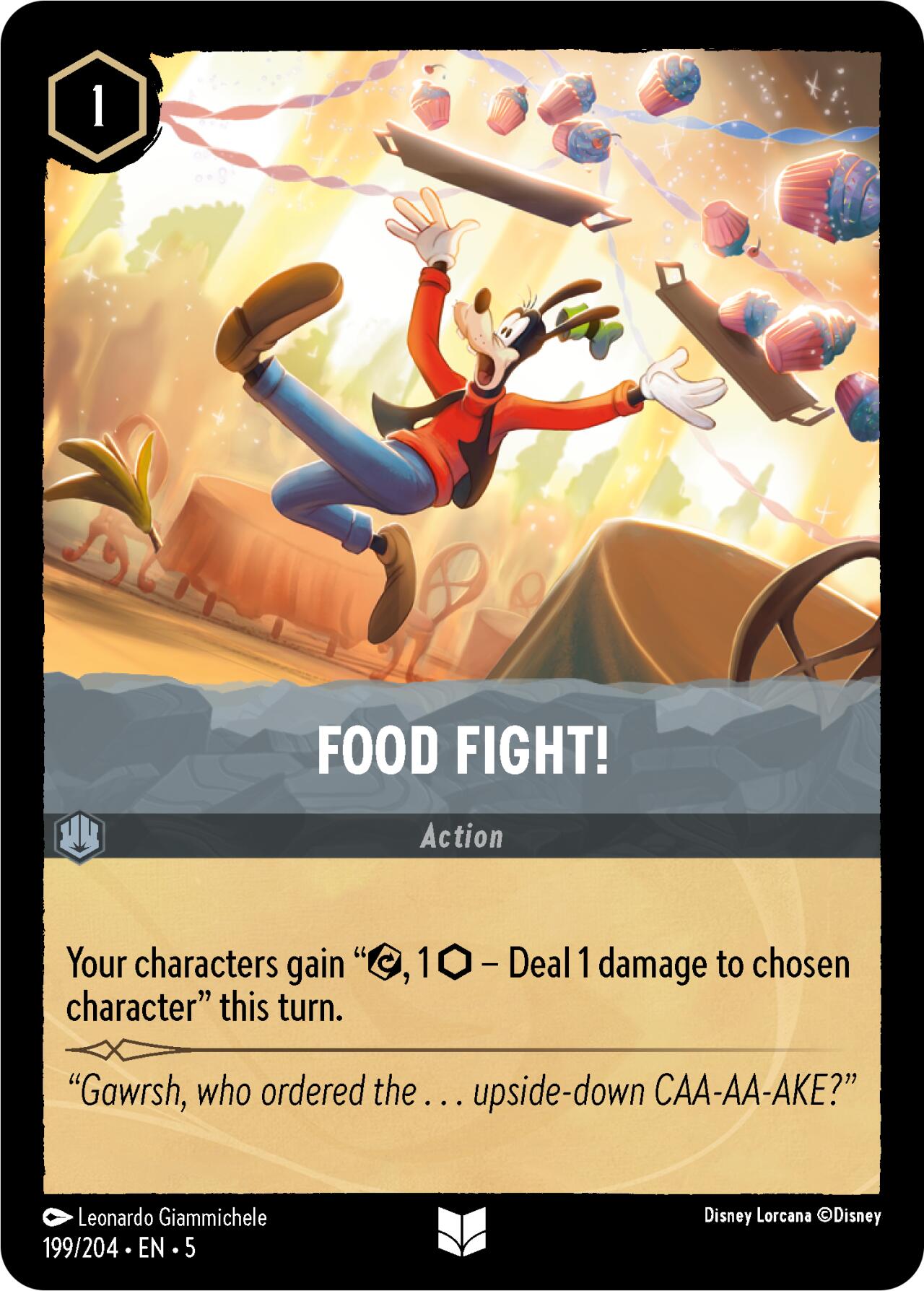 Disney Lorcana: Food Fight! card image