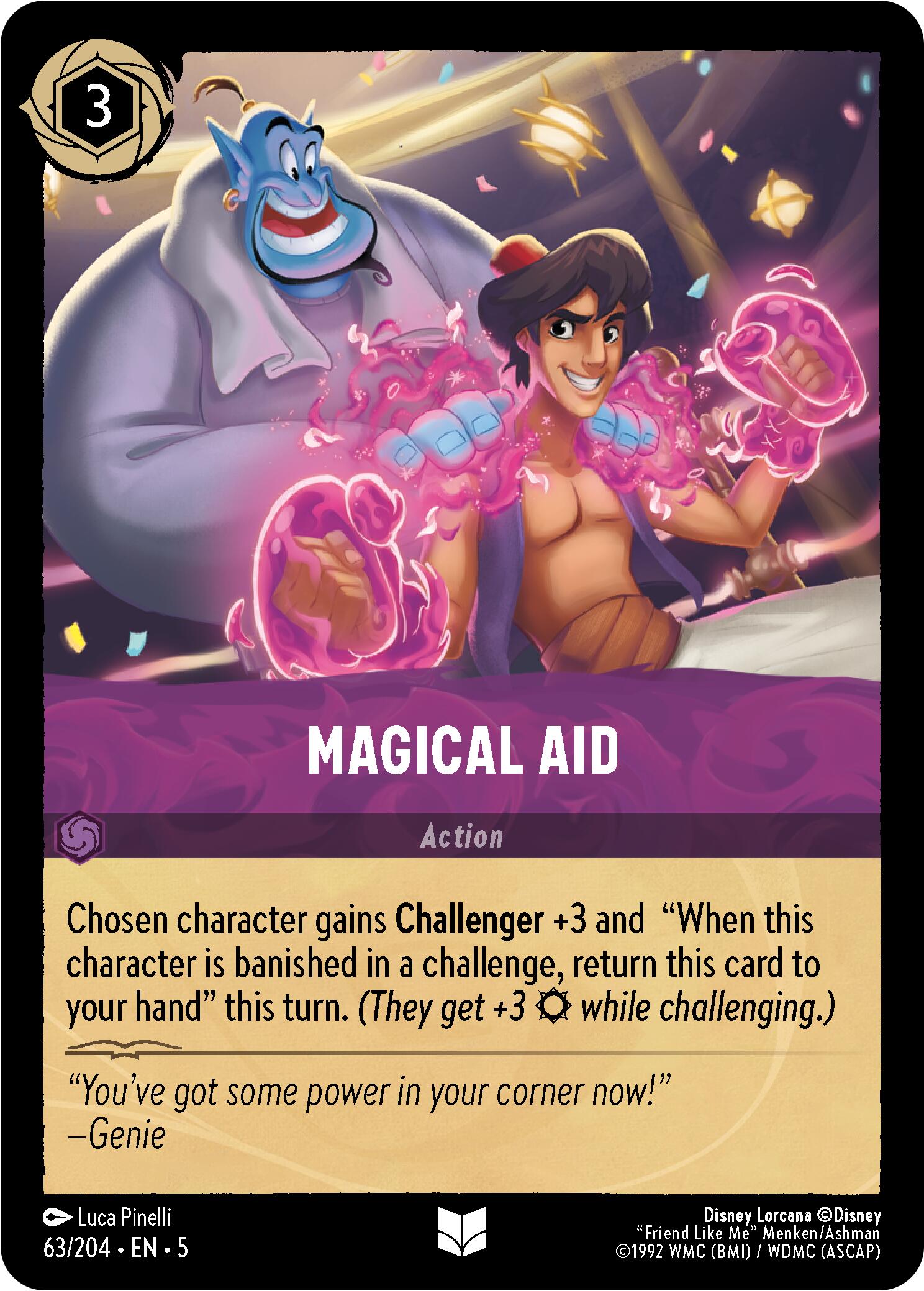 Disney Lorcana: Magical Aid card image