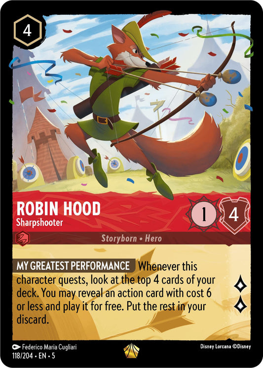 Disney Lorcana: Robin Hood - Sharpshooter card image