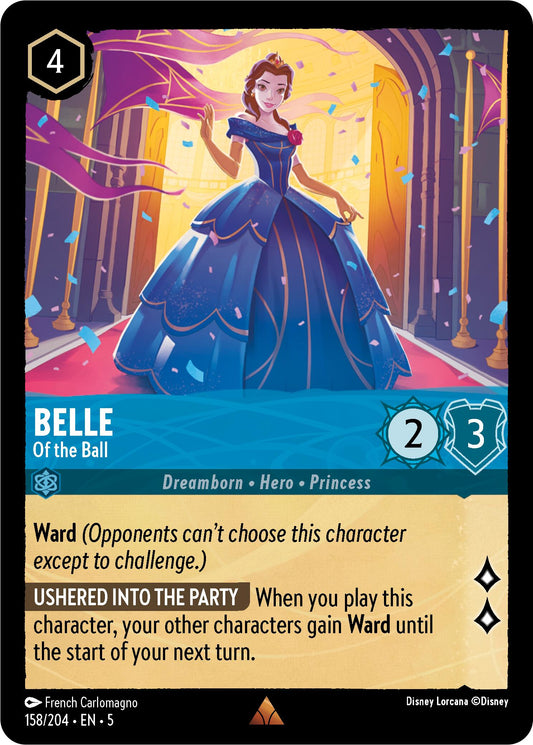 Disney Lorcana: Belle - Of the Ball card image