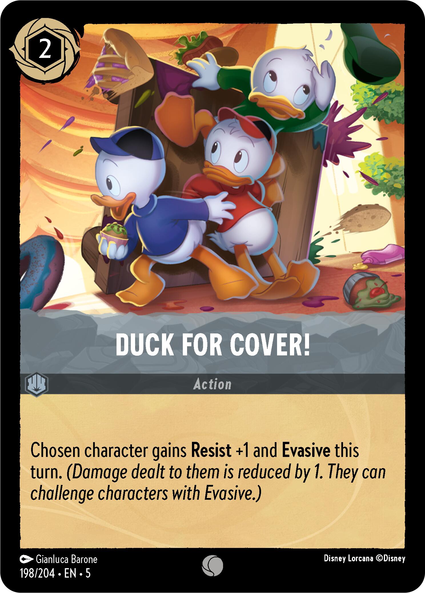 Disney Lorcana: Duck for Cover! card image