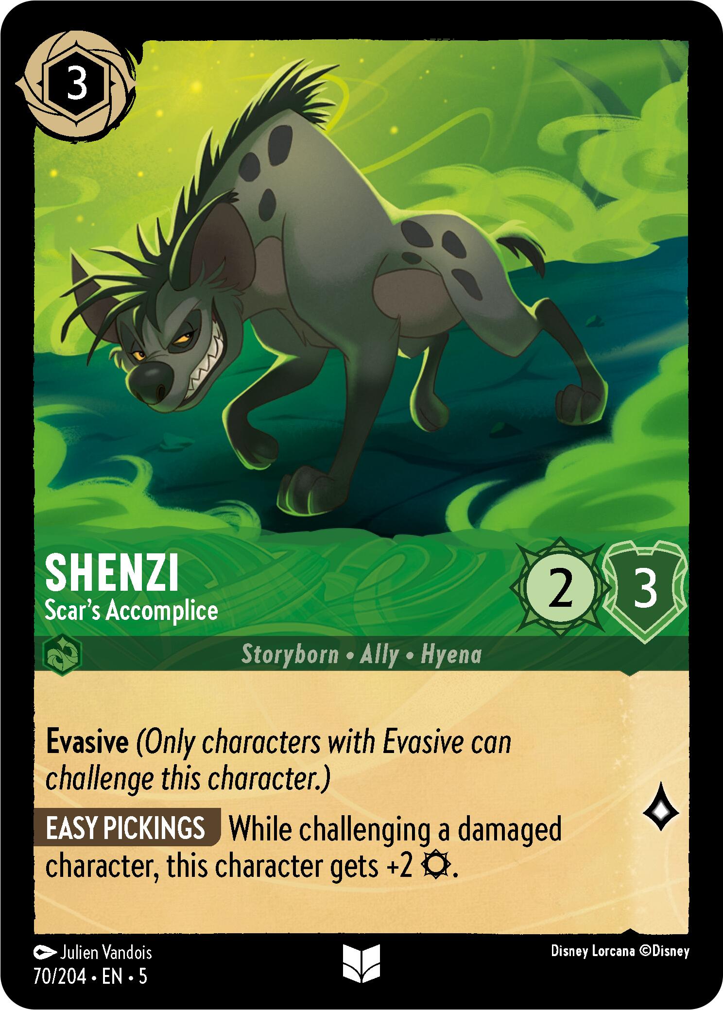 Disney Lorcana: Shenzi - Scar's Accomplice card image