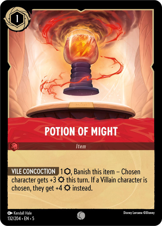 Disney Lorcana: Potion of Might card image