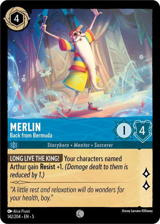 Disney Lorcana: Merlin - Back from Bermuda card image